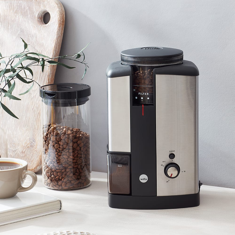 Wilfa Svart Coffee Grinder - Silver