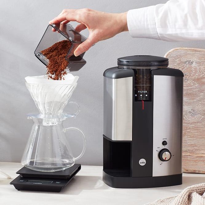 Wilfa Svart Coffee Grinder - Silver