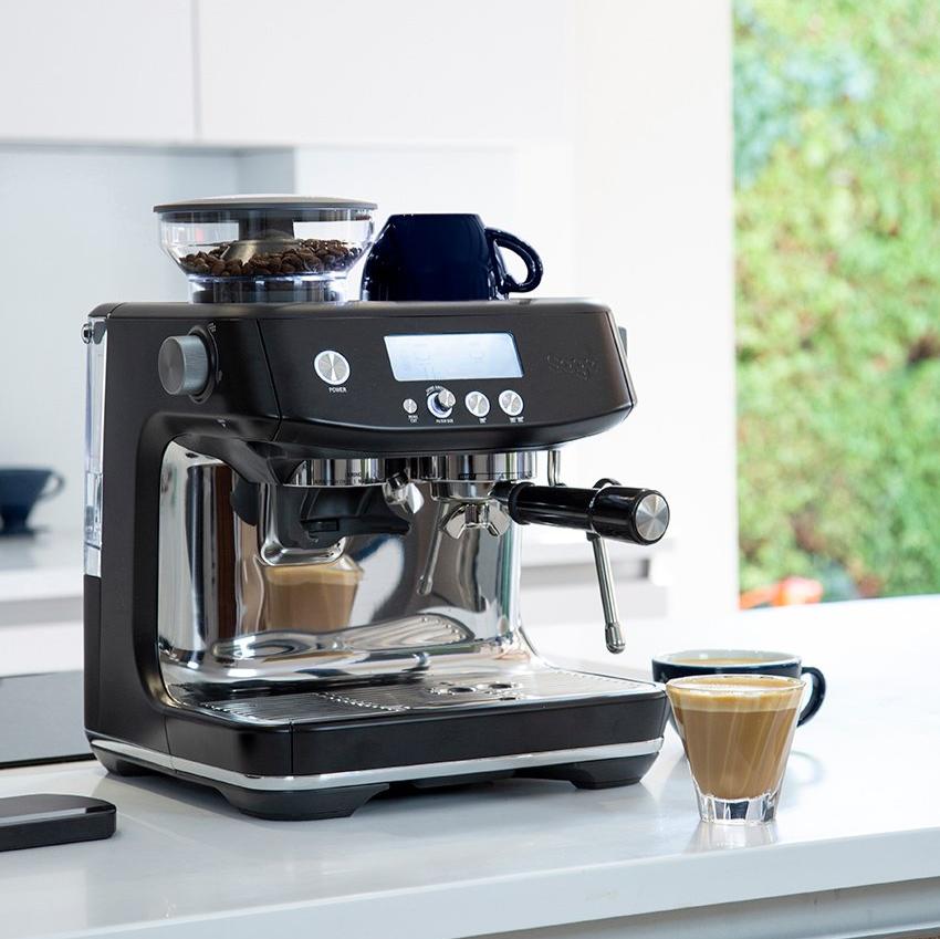 Sage The Barista Pro Espresso Machine - Black Truffle