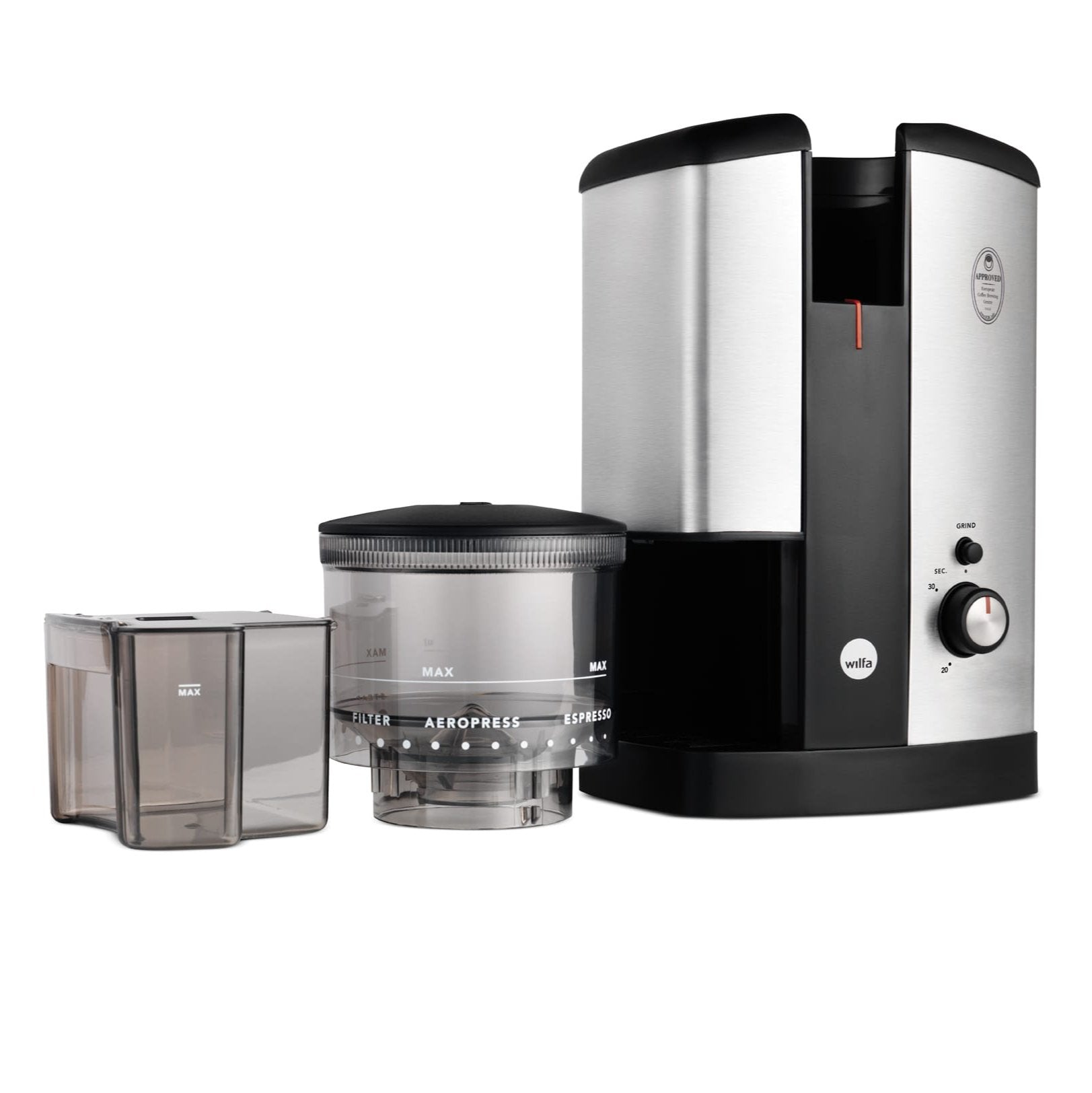 Wilfa Svart Coffee Grinder - Silver